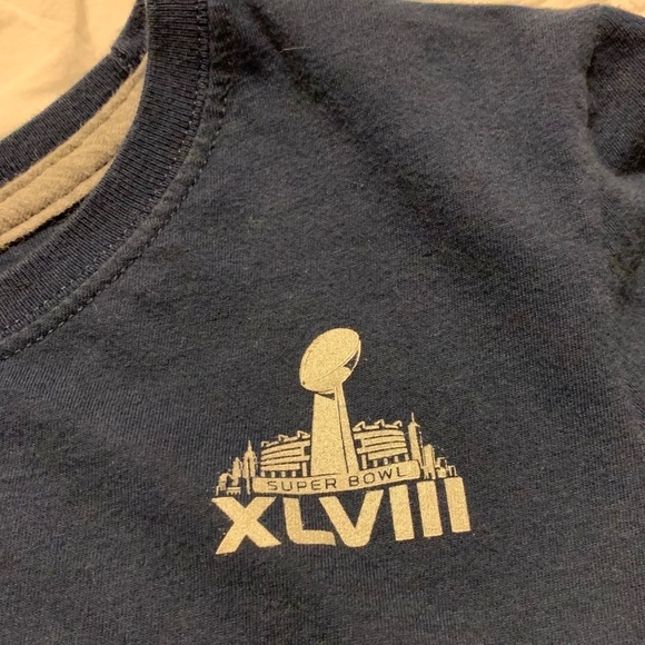 Nike Seattle Seahawks Super Bowl Sherman #25 Short Sleeve Tee Shirt - Picture 7 of 8